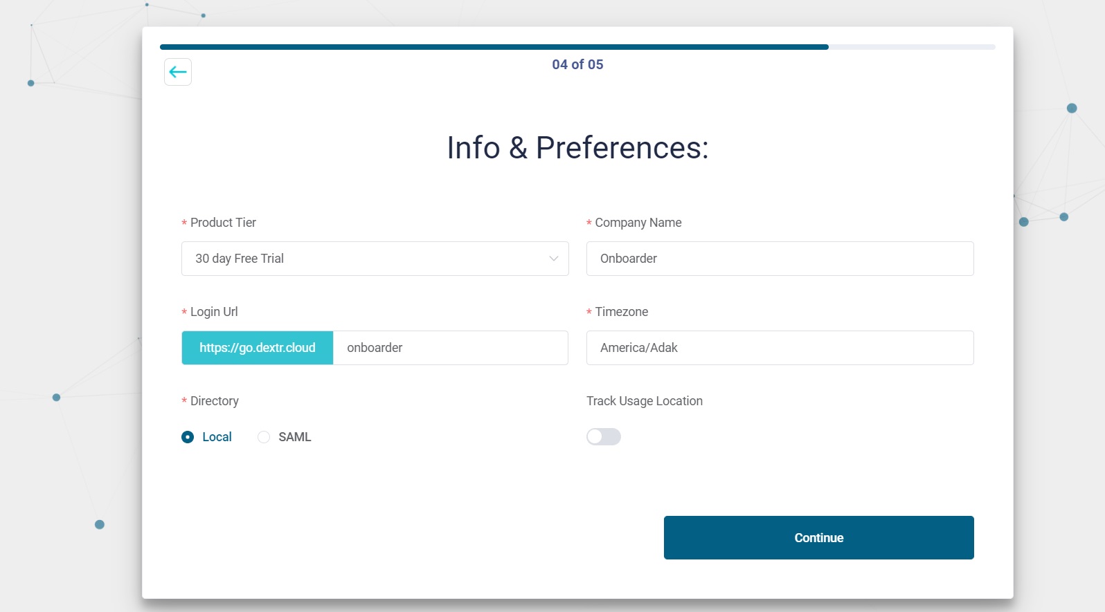 Info&Preference